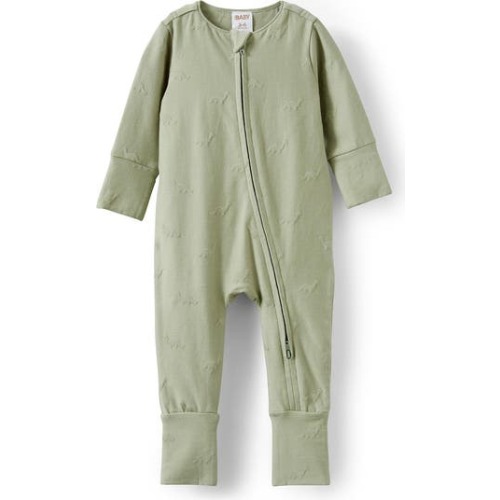 The Billie Long Sleeve Zip Romper, 0-3M