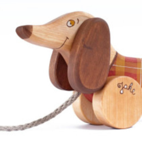 Etsy Personalized Wooden Toy Dog