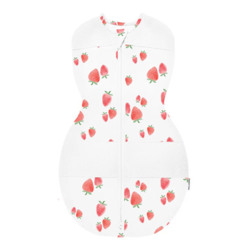 Baby Sleep Sack | Sleepea Swaddle – Happiest Baby- strawberries size medium