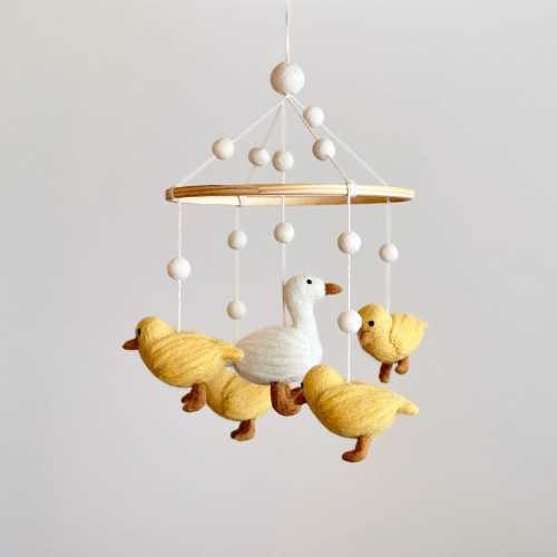 Duck Baby Mobile For Nursery Decor