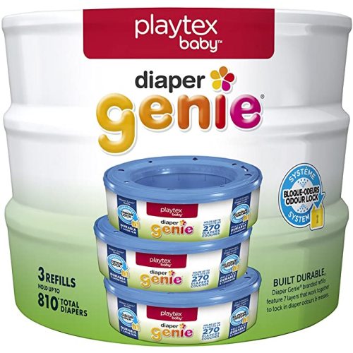Playtex Diaper Genie Diaper Pail System Refills, 3 pack