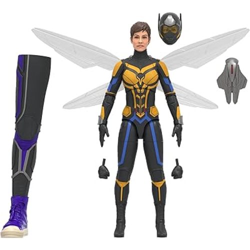 Marvel Legends Series Wasp, Ant-Man & The Wasp: Quantumania Collectible 6-Inch Action Figures, Ages 4 and Up