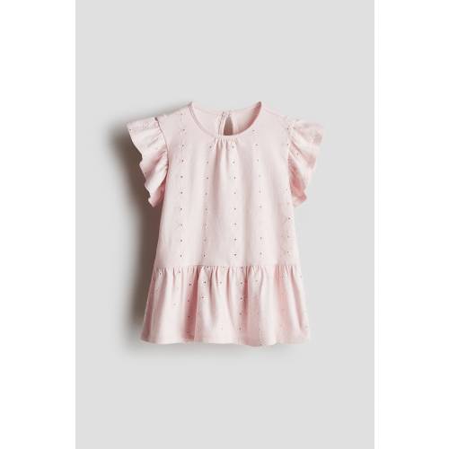 EYELET-EMBROIDERED DRESS