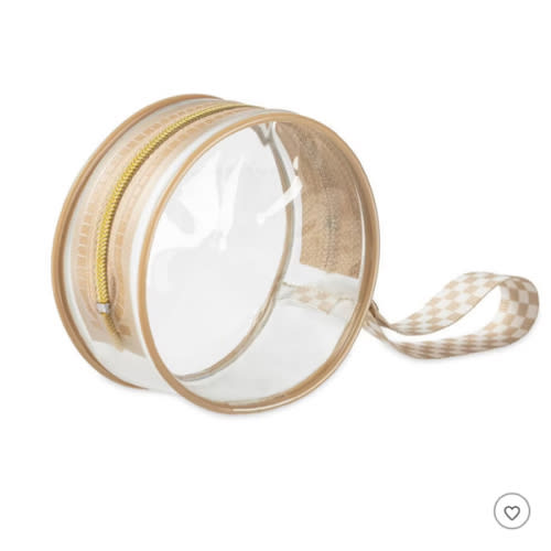 Itzy Ritzy Clear Pacifier Case with Handle, Multi-Use - Checkerboard