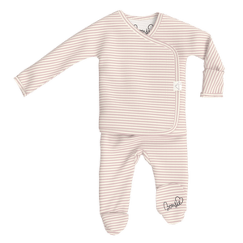 Footie - Berry Twist – Bonsie Skin to Skin Babywear