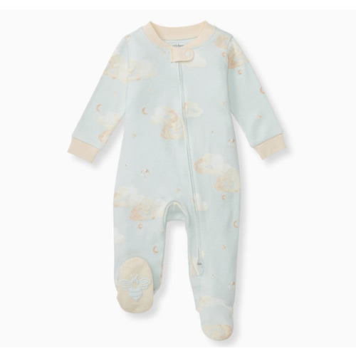 Good Night Sky Organic Cotton Sleep & Play - Ice Flow – Burt's Bees Baby