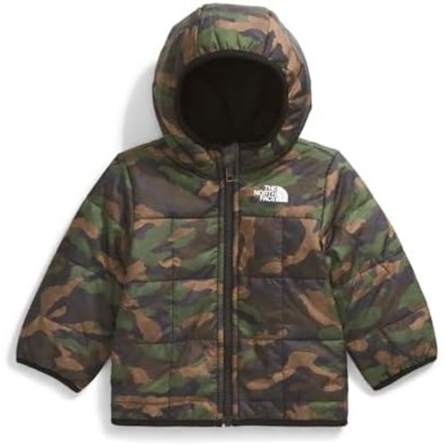THE NORTH FACE Baby Reversible Shasta Full Zip Hooded Jacket- Camo 6M