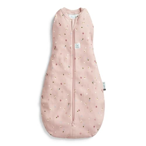0-3 MO Daisies - ergoPouch Cocoon Swaddle Sack 0.2 TOG - Baby Sleep Sack