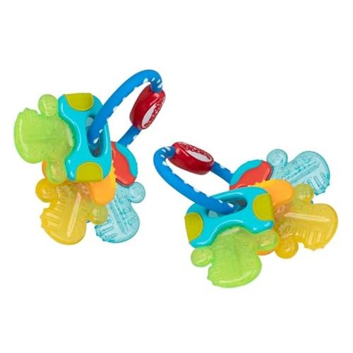 Nuby Ice Gel Teether Keys - 2 Pack Blue