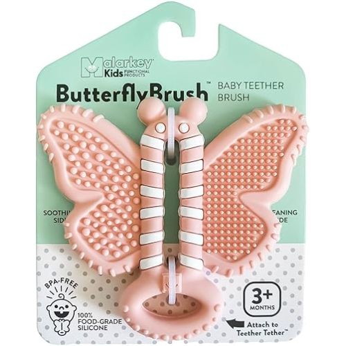 Tooth Brush Teether - Butterfly Brush