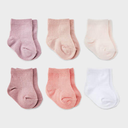 Newborn Knit Tagless Socks