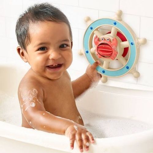 Itzy Ritzy Itzy Captain Steering Wheel Activity Bath Toy