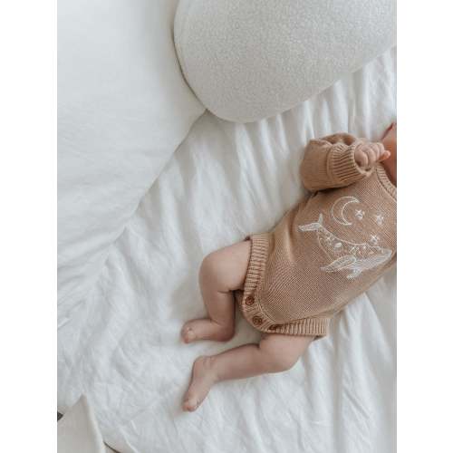 Cove Romper | Milk Tea