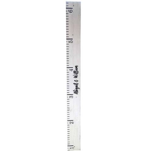 Growth chart for kids made from reclaimed wood - hand painted - no vinyl