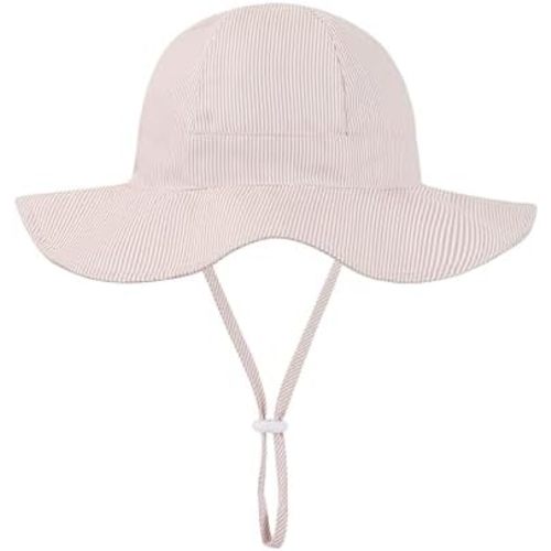 Baby Girl Sun Hat Toddler Summer Bucket Hats UPF 50+ Hat for Infant Girl Beach Hat with Wide Brim 0-6T