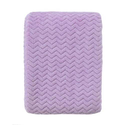 CREVENT 30''X40'' Cozy Fluffy Warm Fleece Infant Blanket for Girls & Boys Toddler Crib Cot Stroller - Wave lanveder