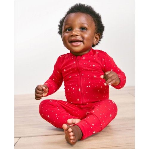 Baby Holiday 2-Way Zip Sleeper in HannaSoft™ | Hanna Andersson