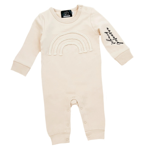 Answered Prayer Embroidered Rainbow Jumpsuit