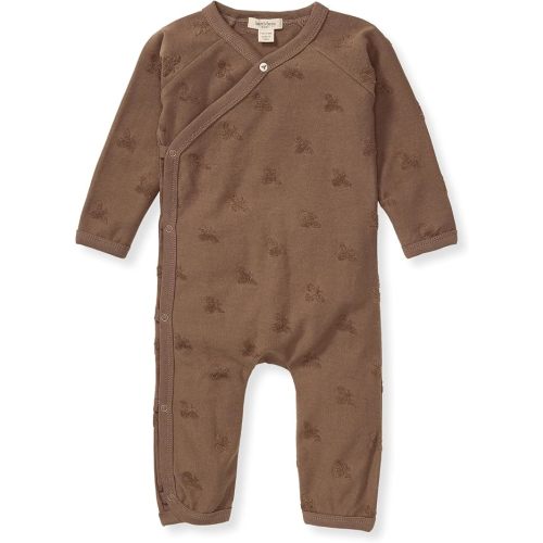 Burt's Bees Baby baby-boys Romper Jumpsuit, 100% Organic Cotton One-piece Short Sleeve Shortall, Long Sleeve Coverall