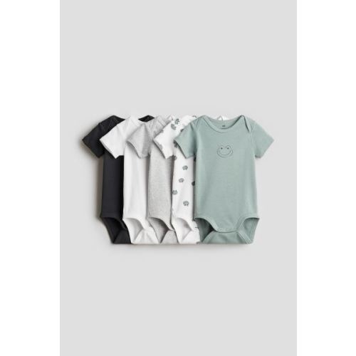 5-pack Cotton Bodysuits