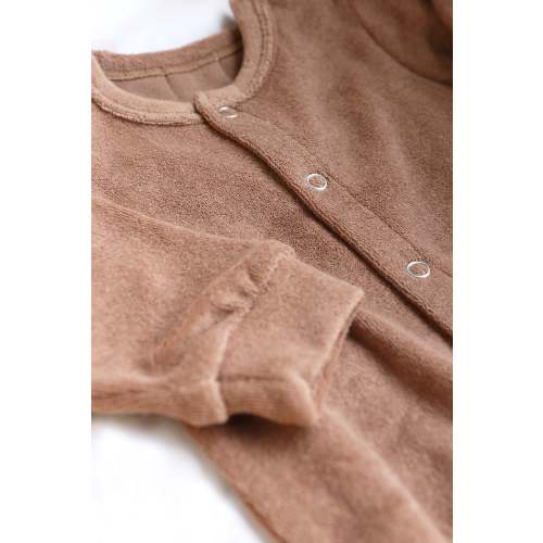 Terry Sleepsuit Caramel