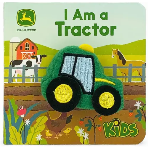 I Am a Tractor - John Deere Finger Puppet Book for Babies and Toddlers (Finger Puppet Book - John Deere)