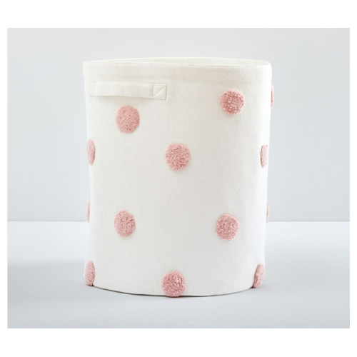 Embroidered Dot Storage Collection | Pottery Barn Kids