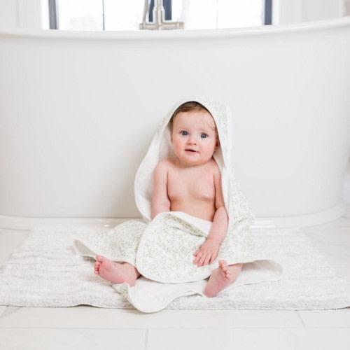 Lulujo Hooded Towel - Greenery