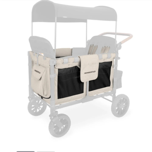 Wonderfold W4 Elite | W4 Luxe / Sandy Beige Carriage Fabric – Bambi Baby