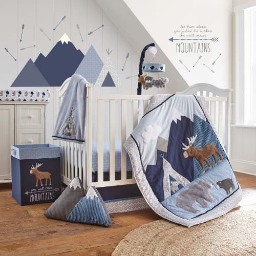 Levtex Baby Trail Mix 4PC Crib Bedding Set – Levtex Home