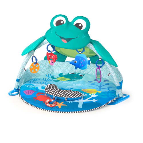 Baby Einstein Neptune Under the Sea Lights & Sounds Activity Gym and Play Mat, Ages Newborn +