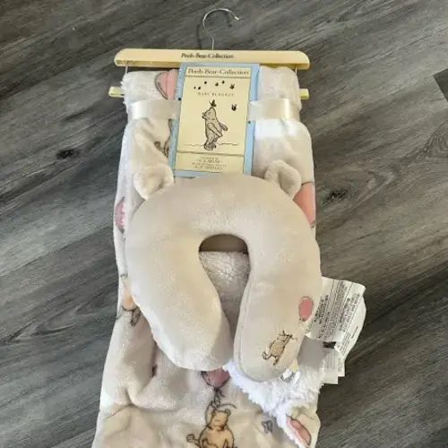 winnie the pooh blanket and headrest - Google Shopping