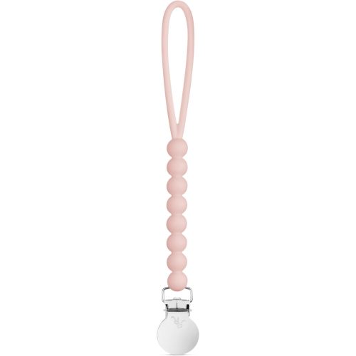 Ryan & Rose Cutie Clip Judy - Pacifier Clip Holder Silicone (Judy, Blush)