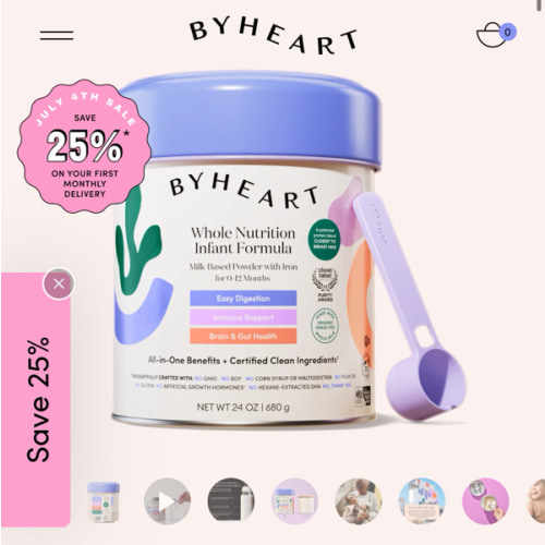 Whole Nutrition Infant Formula