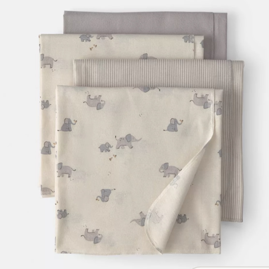Baby Carter's 4-Pack Receiving Blankets