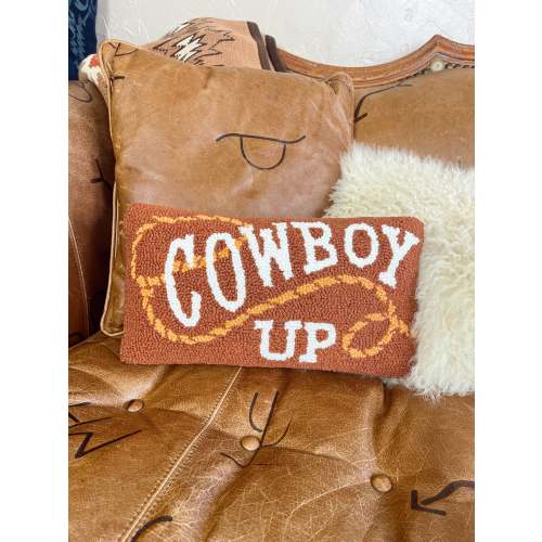 The Cowboy Up Hook Pillow
