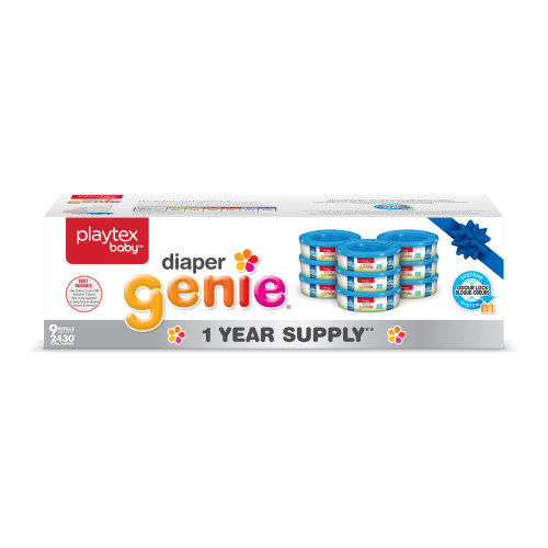 Diaper Genie Refills - 1 Year Supply - 9 Pack