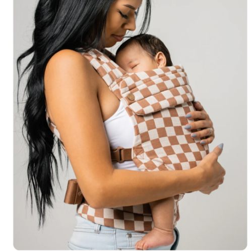 The Monarch Carrier - Mocha Check – Mabē