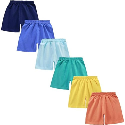 Toddler Baby Boy Elastic Waist Pull On Cotton Shorts for Littler Kids Boys Short Pants Summer Clothes