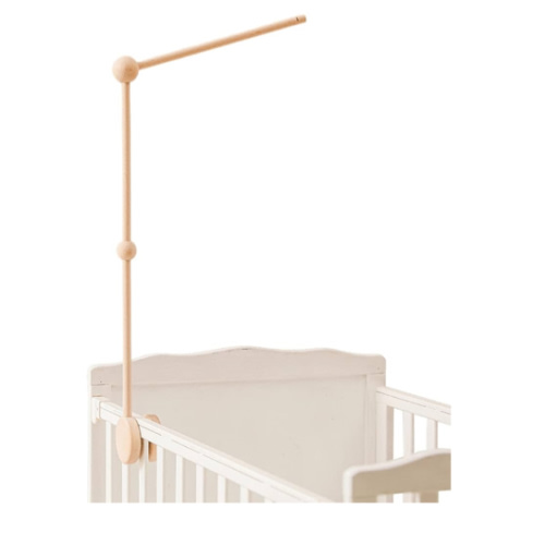 Crib Mobile Holder, HBM Wooden Mobile Arm & Hanger for Crib, Nursery Decor for Baby Girl Boy