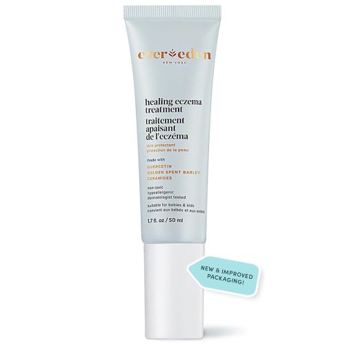 Evereden Healing Eczema Treatment, 1.7 fl oz | Eczema Cream | Clean and Fragrance Free Cream for Babies, Kids, and Adults | FSA Eligible