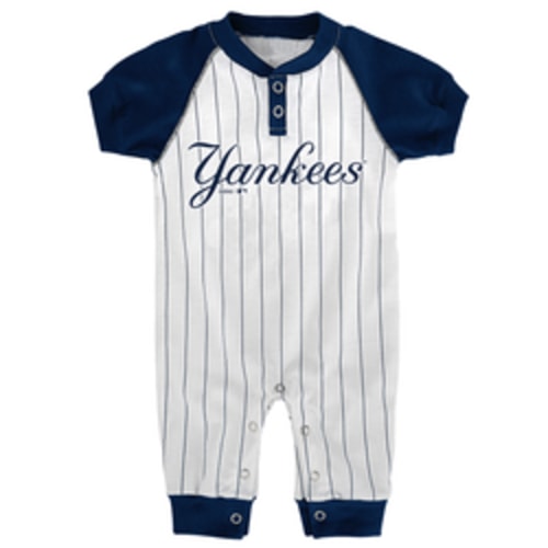 Yankees Baby Pinstripe Coverall