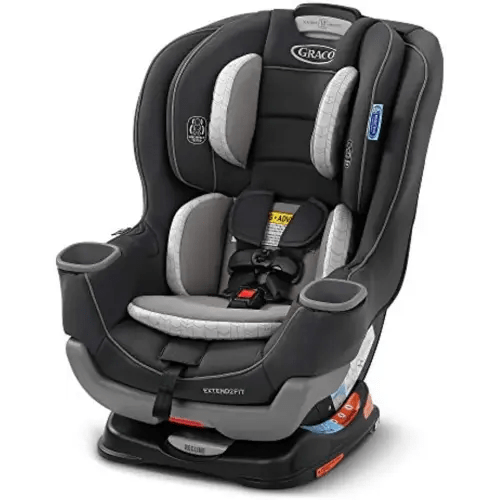 Graco Extend2Fit Convertible Car Seat, Rear-Facing and Forward-Facing, Extended Rear-Facing Seat Option, Redmond, Ideal for Newborns, Infants, and Toddlers
