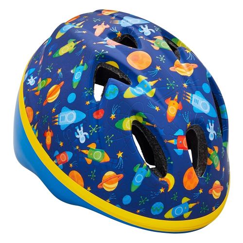 Schwinn Classic Toddler and Baby Bike Helmet for Boys and Girls, Dial Fit Adjustment and Full Range Padding, Extended Lower Shell