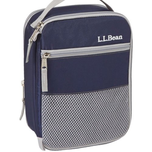 LL Bean Expandable Lunch Box Navy