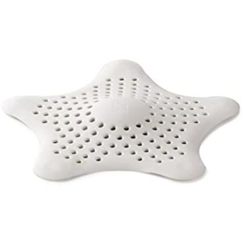 Umbra Starfish Drain Cover/Hair Catcher, White