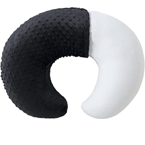 Baby Nursing Pillow and Body Positioner for Breastfeeding and Bottle Feeding for Baby Boys and Girls, Breast Feeding Pillow for Propping Baby, Tummy Time, Sitting Support, Naked Pillow