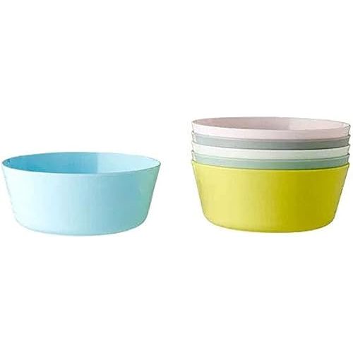 Ikea Plastic Bowl (Mixed Colours) - Set of 6