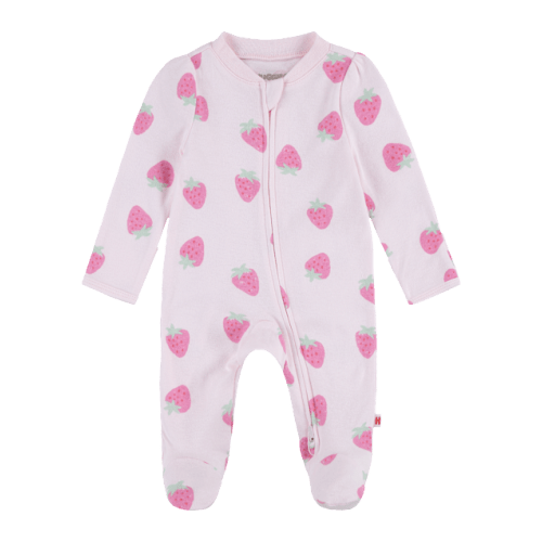 Baby Girls Huggies™ Strawberry Footed Coverall - Pink