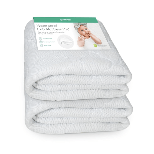 Waterproof Crib Mattress Pad - Crib 2-Pack